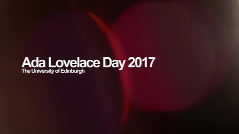 Thumbnail for entry Ada Lovelace Day 2017