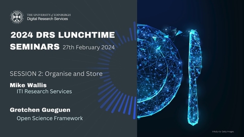 Thumbnail for 2024 DRS LUNCHTIME SEMINARS - S2 - Gretchen Gueguen
