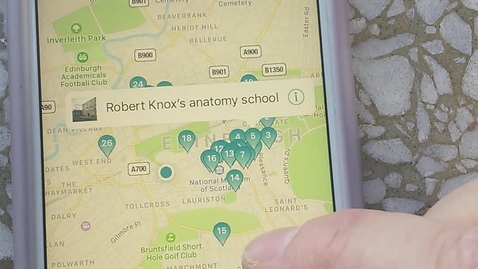 Thumbnail for How to use Curious Edinburgh on your iOS device