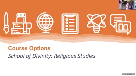 Thumbnail for entry Course options: Religious Studies