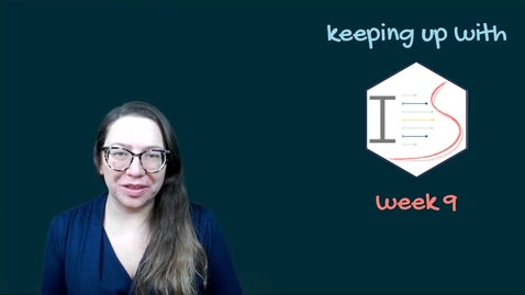 Thumbnail for entry IDS - Week 09 - 01 - Keeping up with IDS