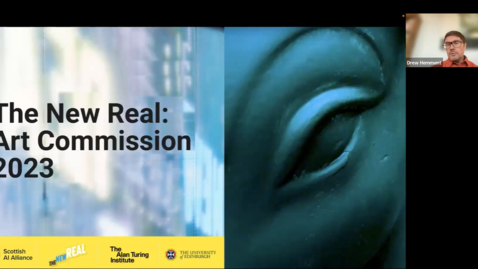 Thumbnail for entry The New Real 2023 AI Art Commission - Information Session Recording 01