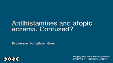Thumbnail for entry Antihistamines and eczema: confusion reigns