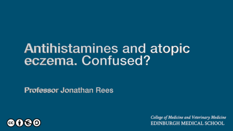 Thumbnail for Antihistamines and eczema: confusion reigns