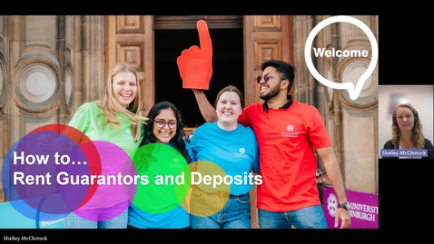 Thumbnail for How to... Rent guarantors and deposits (UG/PGT/PGR)