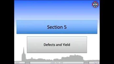 Thumbnail for 4a - Defects and Yields