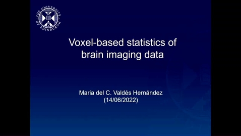 Thumbnail for entry Voxel-based statistics of brain imaging data