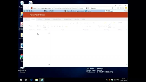 Thumbnail for DSS Lecture 5: Desk-based research