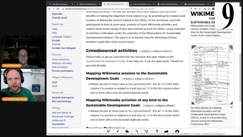 Thumbnail for entry Wikimedia and Sustainability-Selecting topics for impact