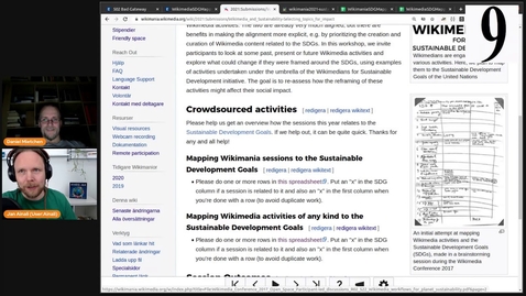 Thumbnail for Wikimedia and Sustainability-Selecting topics for impact