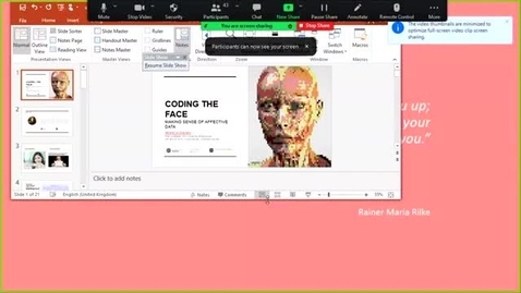 Thumbnail for Benedetta Catanzariti: Coding the Face: Making Sense of Affective Data