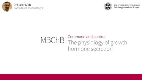 Thumbnail for The physiology of growth hormone secretion