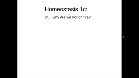 Thumbnail for entry MBChB1 Homeostasis Lec1c (Captioned)