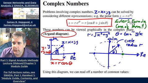 Thumbnail for entry Topic 4: Mathematical Prerequisites for the SNADA course (SNADA, Chapter 1)