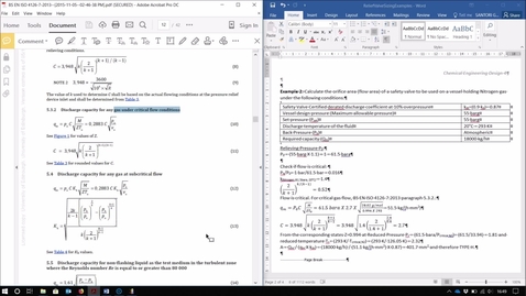 Thumbnail for UNISIM Design: Pressure Relief Valve Sizing