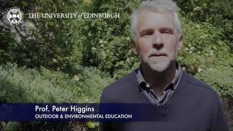 Thumbnail for Peter Higgins-Outdoor &amp; Environmental Education-Research In A Nutshell-The Moray House School of Education-28/05/2012 - Quiz