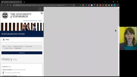 Thumbnail for Design Sprint 3 outcomes - Cost of study - Degree Finder research and design