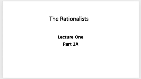 Thumbnail for Lecture 1 part 1A Kaltura Capture recording - January 13th 2022, 10:58:40 am