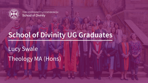 Thumbnail for Lucy Swale graduated in Theology MA (Hons)