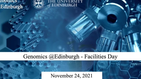 Thumbnail for entry Edinburgh Genomics, Javier Santoyo - Lopez