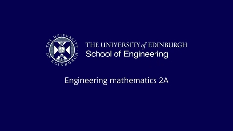 Thumbnail for entry Fourier series Week 3 Part 1: Differentiation and integration of Fourier series