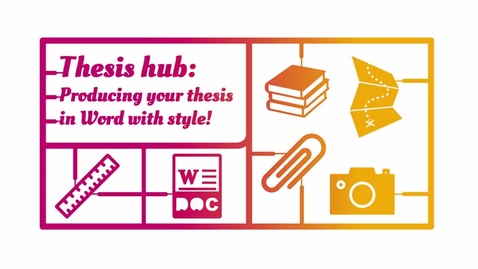 Thesis Hub Before You Start Writing Plan Your Document Media