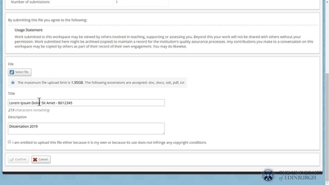 Thumbnail for For Students: Submitting Your Dissertation File To ATLAS