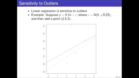 Thumbnail for entry Diagnostics and Multiple Regression