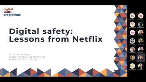 Thumbnail for entry Infosec Awareness Week 2021 - Digital Safety