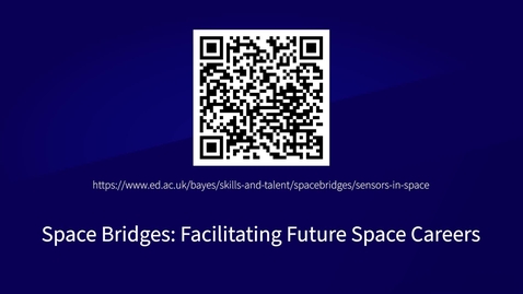 Thumbnail for Sensors in Space Trailer with QR and subtitles