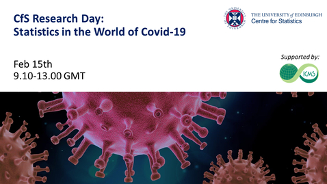 Thumbnail for entry Statistics in COVID-19: Simon Wood (School of Mathematics, University of Edinburgh)