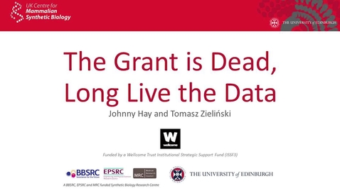 Thumbnail for The grant is dead, long live the data