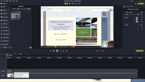 Thumbnail for entry Trim a Presentation and Prepare for MHC using Camtasia