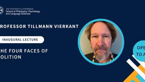 Thumbnail for Prof Till Vierkant - The Four Faces of Volition