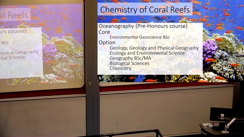 Thumbnail for entry Corals Chemistry and Climate Change