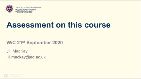 Thumbnail for Professional Skills for GAFS (1) - Week 1 - Assessment