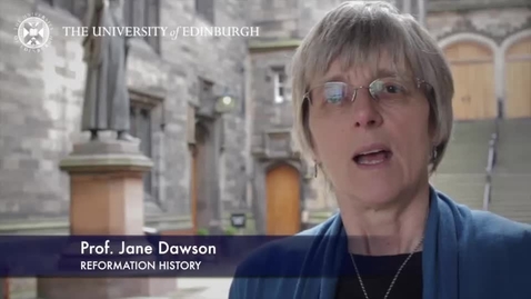 Thumbnail for entry Jane Dawson- Reformation History-Research In A Nutshell-School of Divinity-07/04/2014