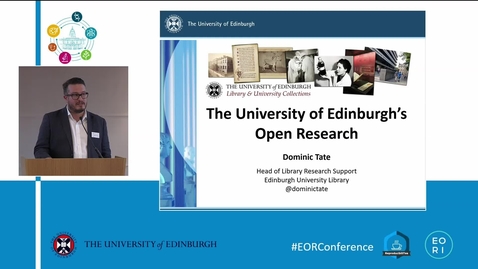 Thumbnail for entry The Edinburgh Open Research Roadmap - Dominic Tate