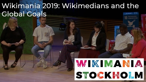 Thumbnail for entry Wikimedians and the Global Goals