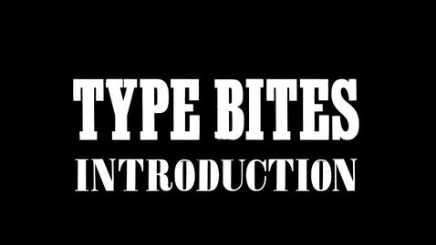Thumbnail for Type Bites: The Caseroom
