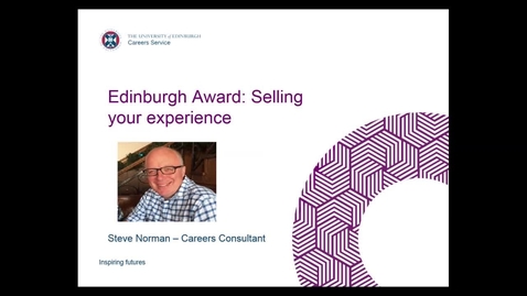 Thumbnail for Edinburgh Award Session 3