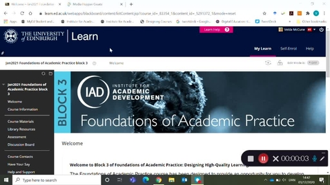 Thumbnail for Introduction to Block 3 PGCAP