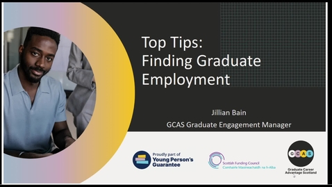 Thumbnail for entry Finding Graduate Employment