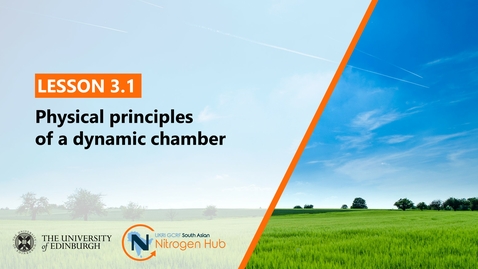 Thumbnail for Lesson 3.1 - Physical principles of a dynamic chamber