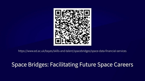 Thumbnail for Space Data for Financial Services Trailer with QR and subtitles