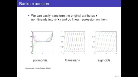 Thumbnail for entry Feature Transforms and Radial Basis Functions