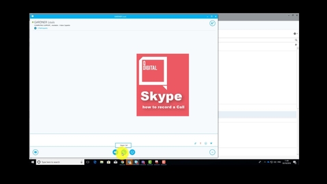 Thumbnail for Skype - Recording a Call