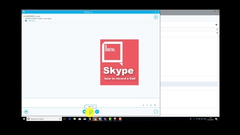 Thumbnail for entry Skype - Recording a Call