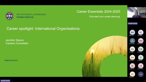 Thumbnail for Career Spotlight: International Organisations