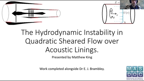 Thumbnail for Waves in Complex Continua (Wavinar) - Matthew King (University of Warwick)